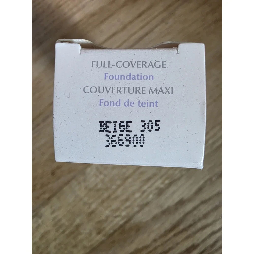 Mary Kay Full Coverage Foundation Beige 305 - Gray Cap # 366900 NIB